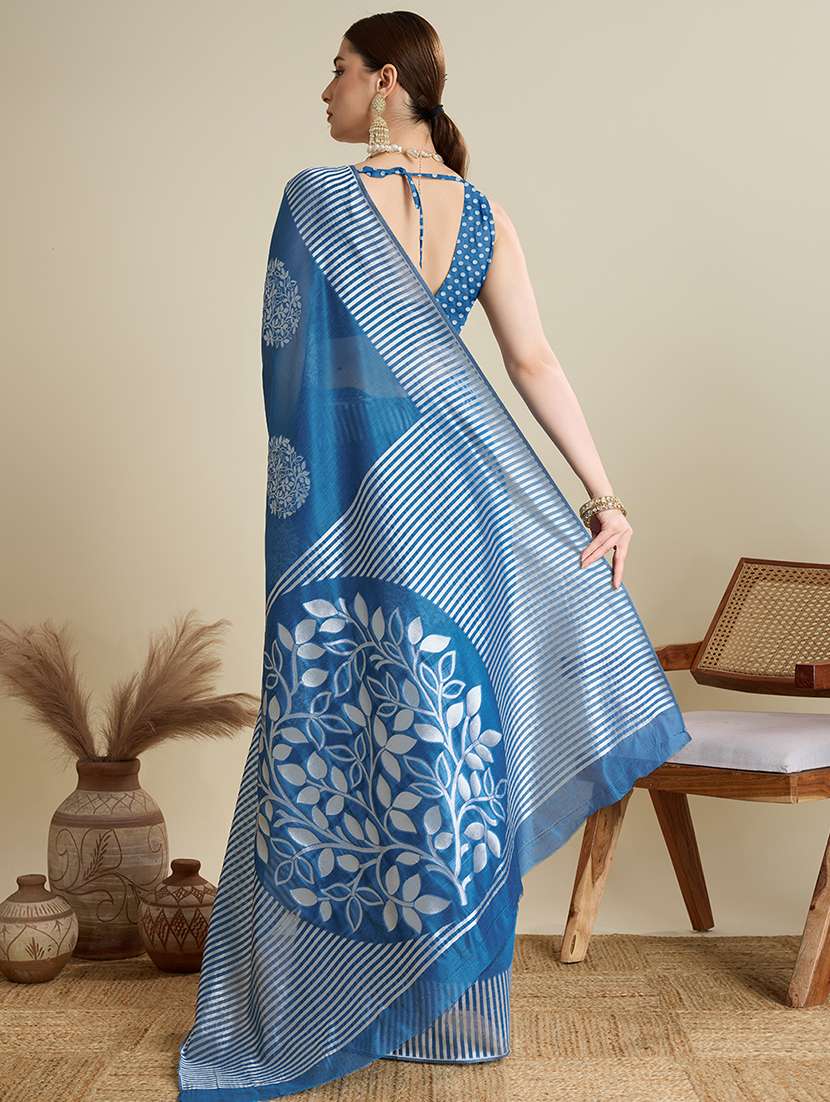 women self design bordered saree with blouse - 21998794 -  Standard Image - 2
