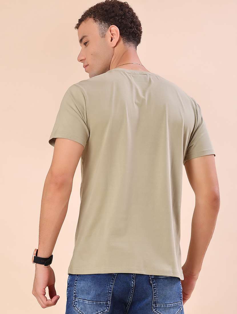 men chest print short sleeve regular fit t-shirt - 21999443 -  Standard Image - 2