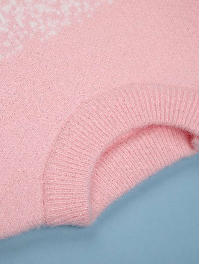 girls self design long sleeve sweater - 21999576 -  Standard Image - 2