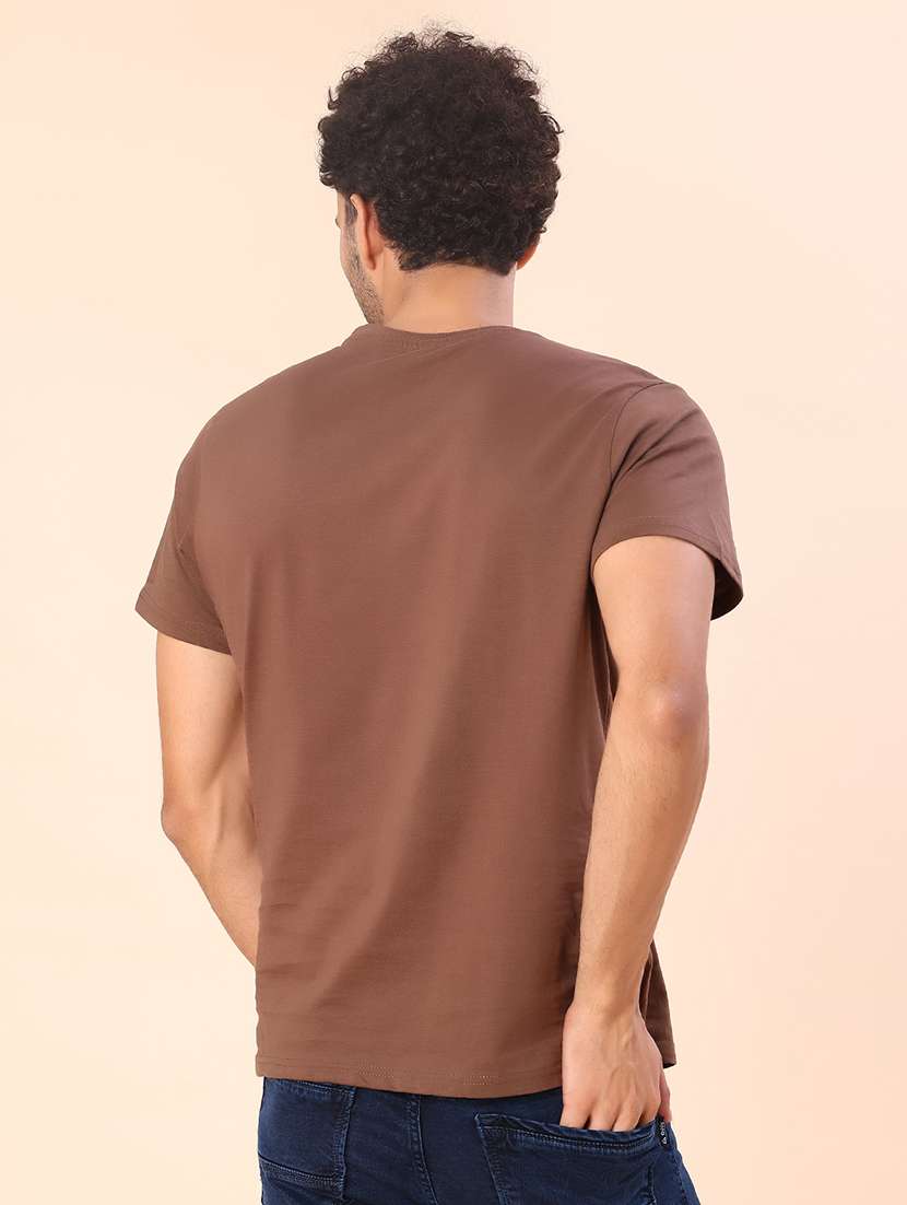 men front print short sleeve regular fit t-shirt - 21999626 -  Standard Image - 2