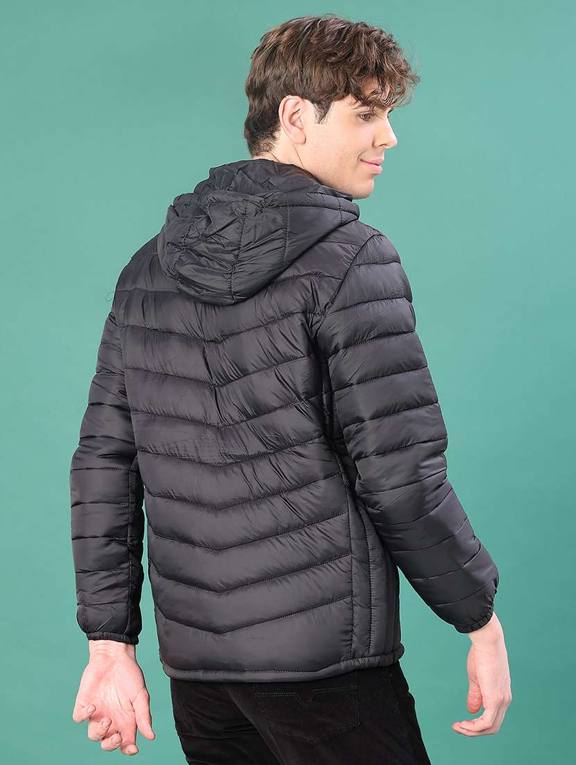 men solid long sleeve puffer jacket - 21999736 -  Standard Image - 2