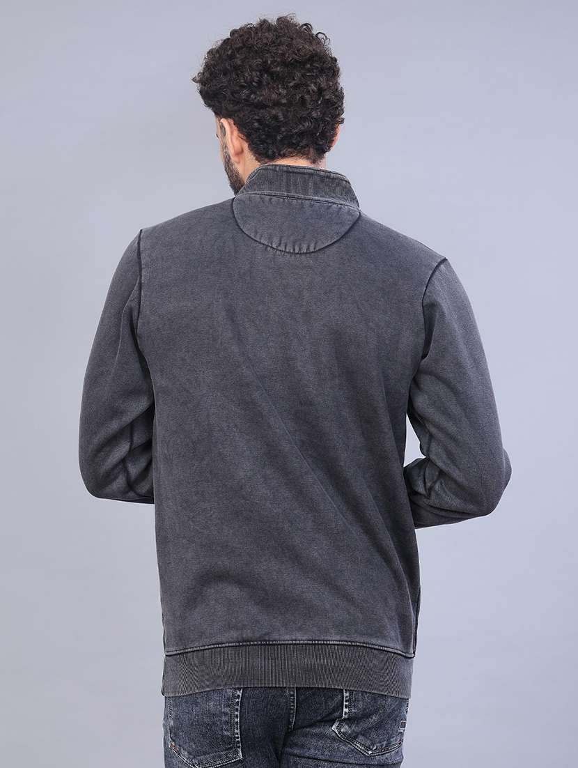 men solid long sleeve sweatshirt - 21999850 -  Standard Image - 2