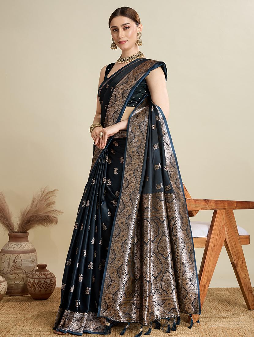 women self design banarasi saree with blouse - 22001347 - Standard Image - 2