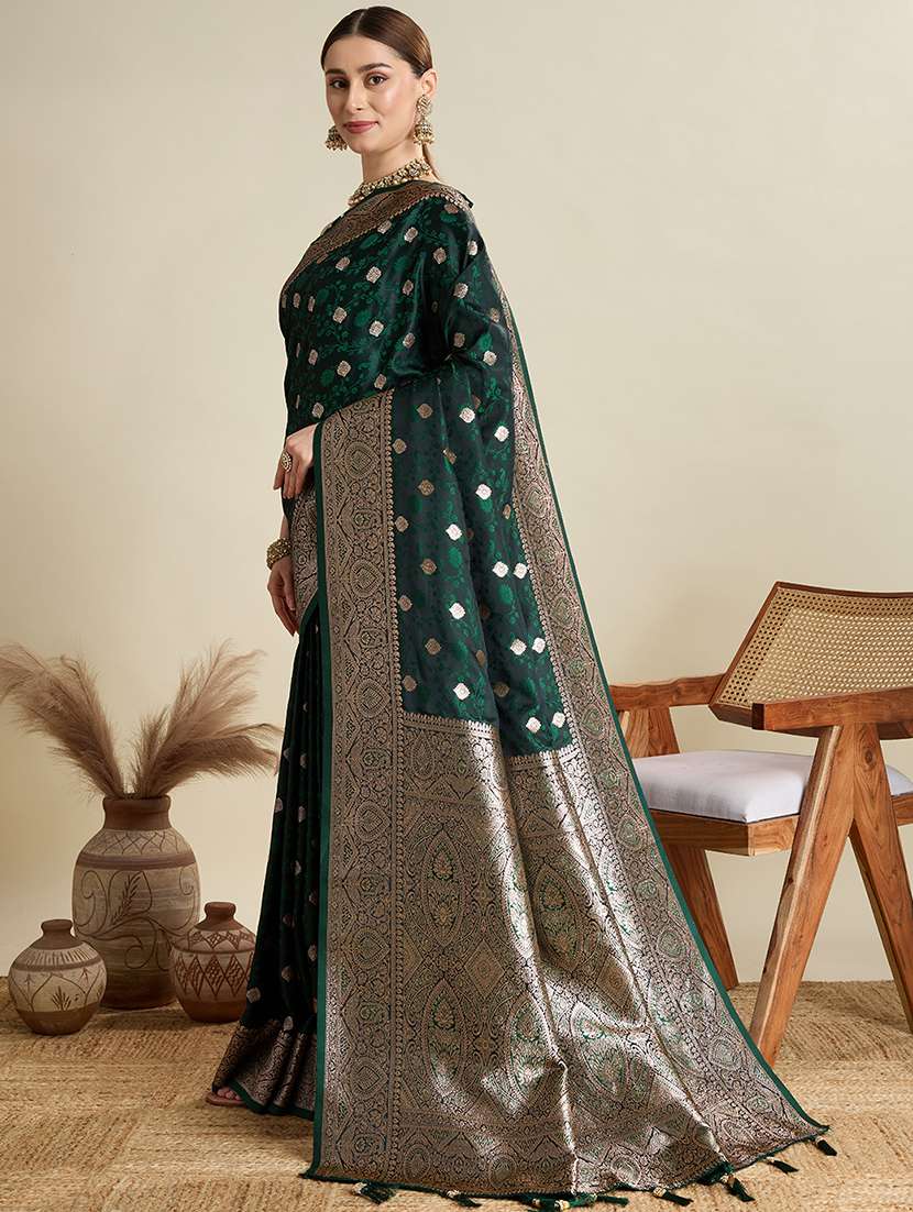 women self design banarasi saree with blouse - 22001357 - Standard Image - 2