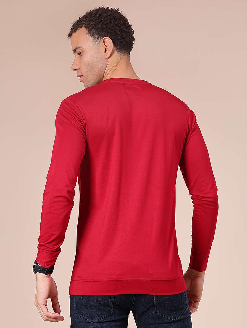 men chest print long sleeve regular fit sweatshirt - 22002010 -  Standard Image - 2