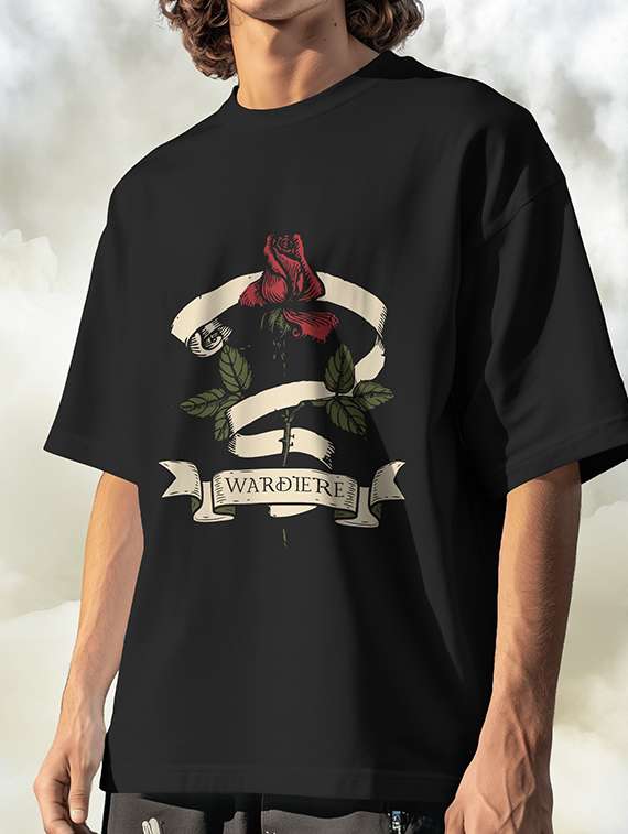 men printed short sleeve oversized t-shirt - 22002514 -  Standard Image - 2