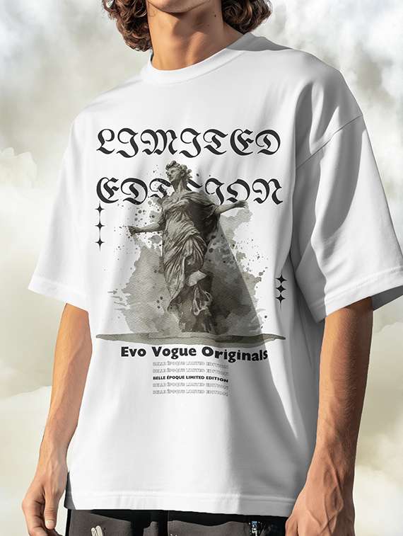 men printed short sleeve oversized t-shirt - 22002515 -  Standard Image - 2