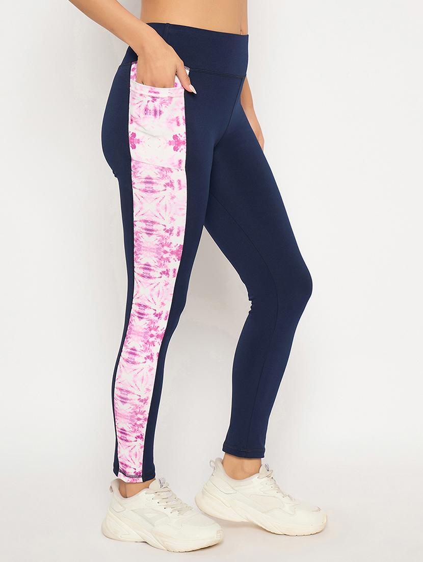 women tapered high rise gym tight - 22002970 - Standard Image - 2