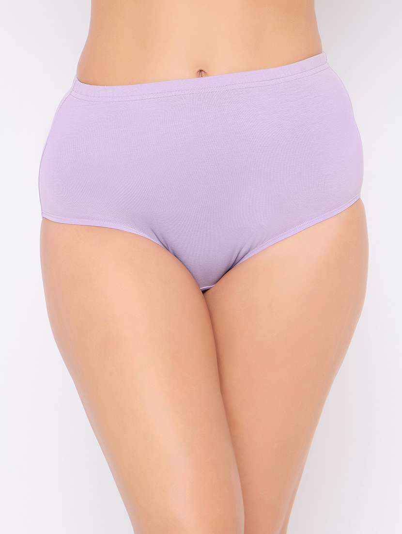 women solid high rise hipster panty