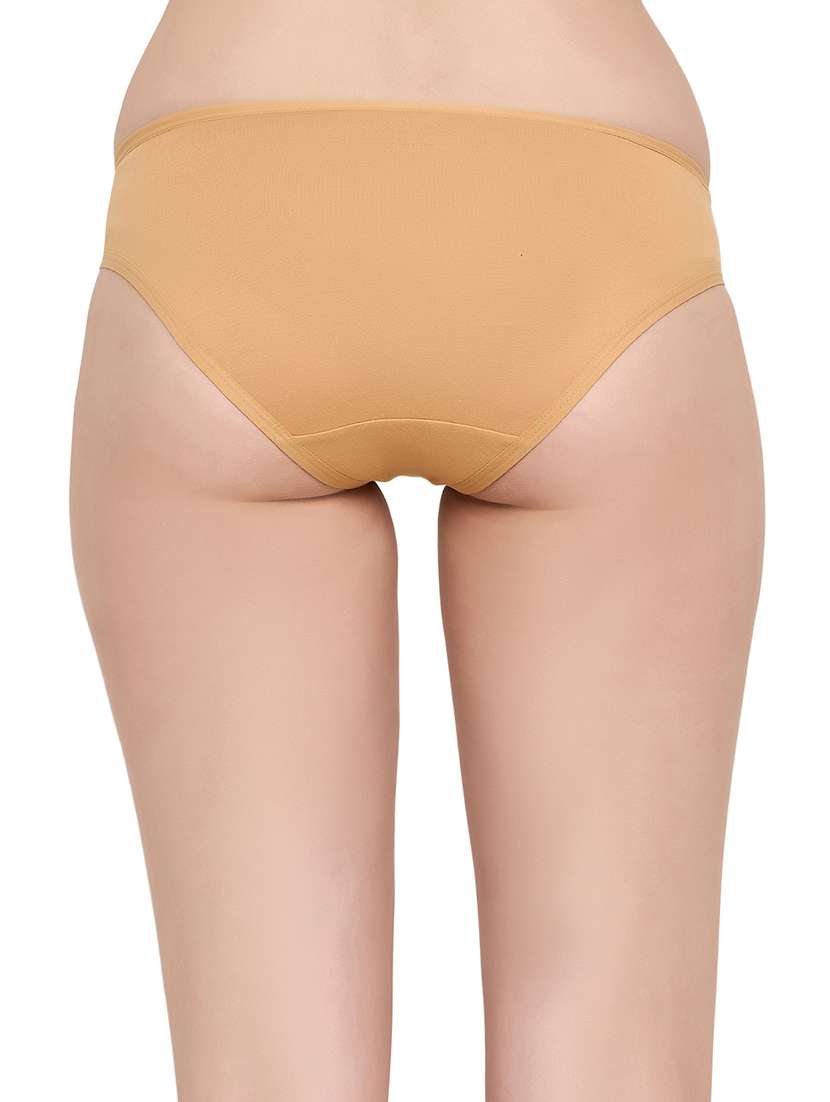women pack of 3 solid bikni panty - 22003098 -  Standard Image - 2