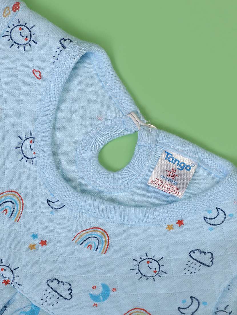 girls printed long sleeve full length set - 22003450 -  Standard Image - 2