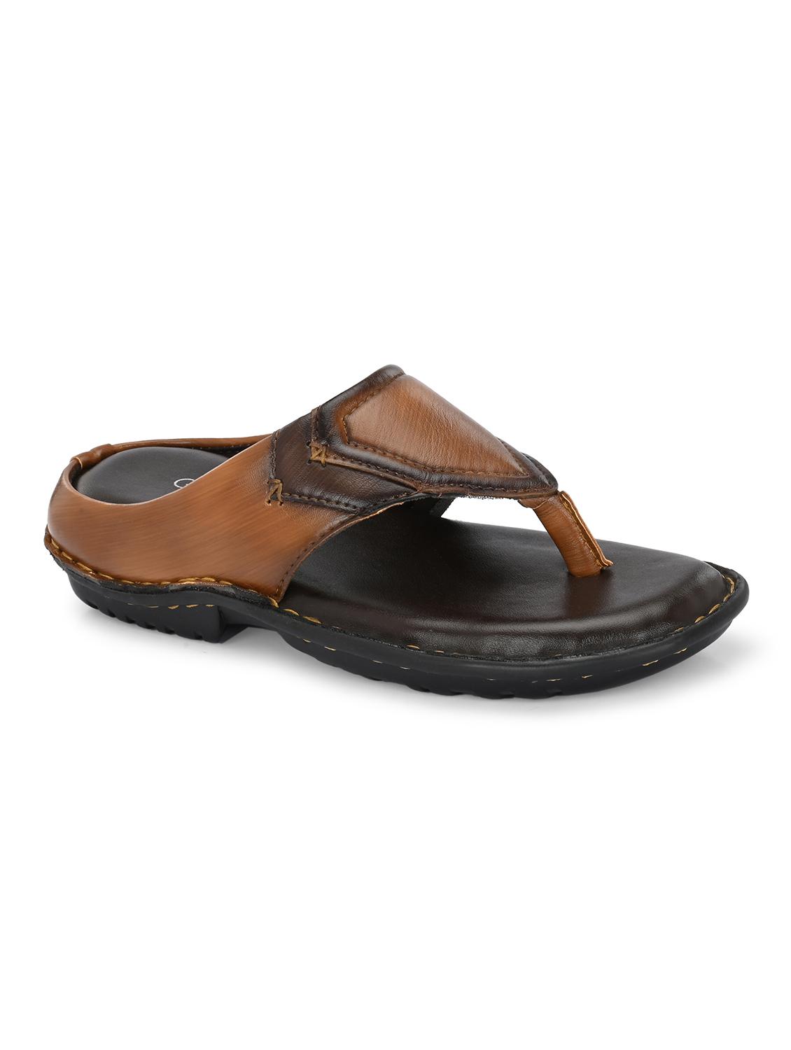 tan synthetic slip on sandals - 22003744 - Standard Image - 2