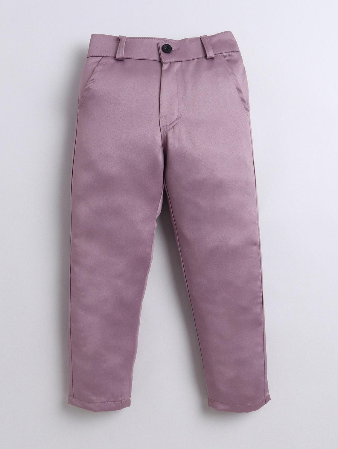 boys kurta and trouser with embroidered nehru jacket - 22003803 - Standard Image - 2