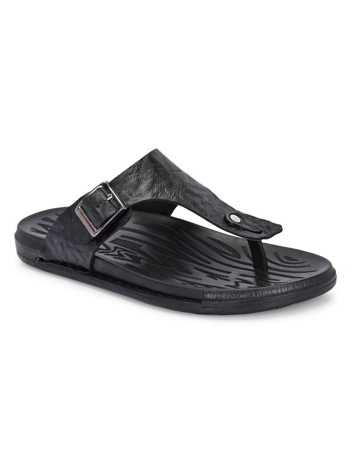men black toe seperator sandal - 22003898 -  Standard Image - 2