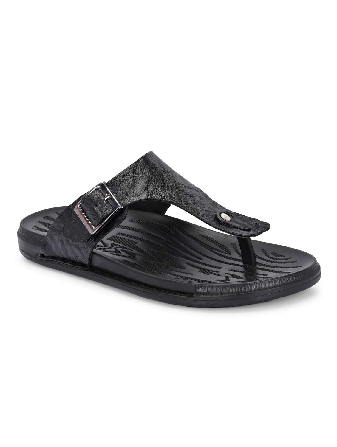 men black toe seperator sandal - 22003936 -  Standard Image - 2