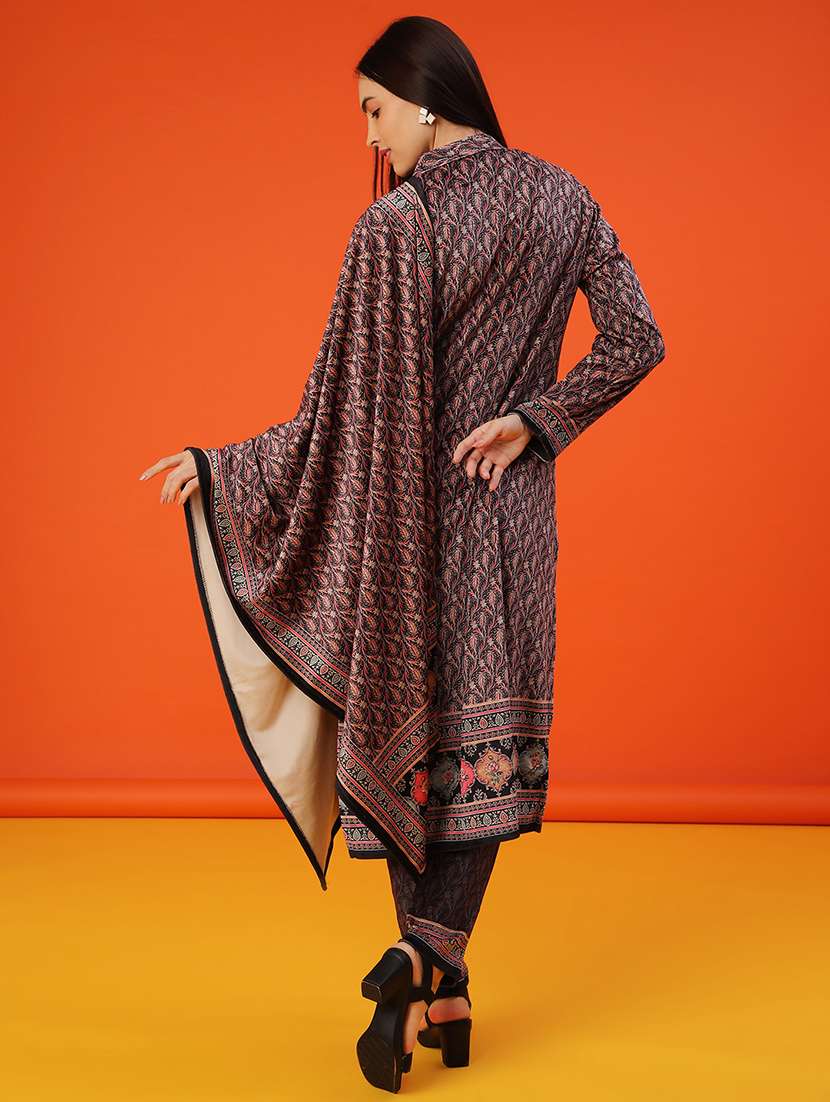 women self designed kurta pant with dupatta set - 22003990 -  Standard Image - 2