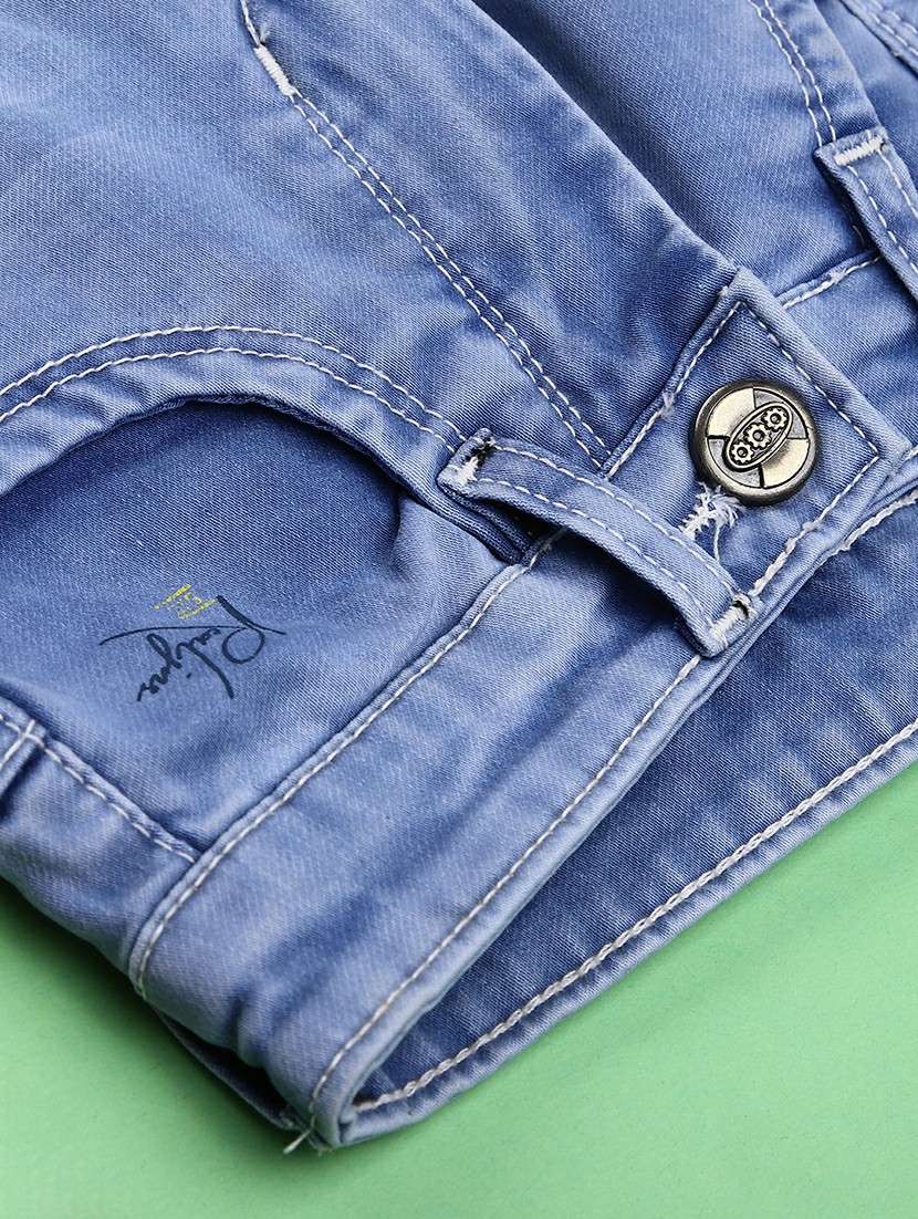 boys solid mid rise slim fit jean - 22004054 -  Standard Image - 2