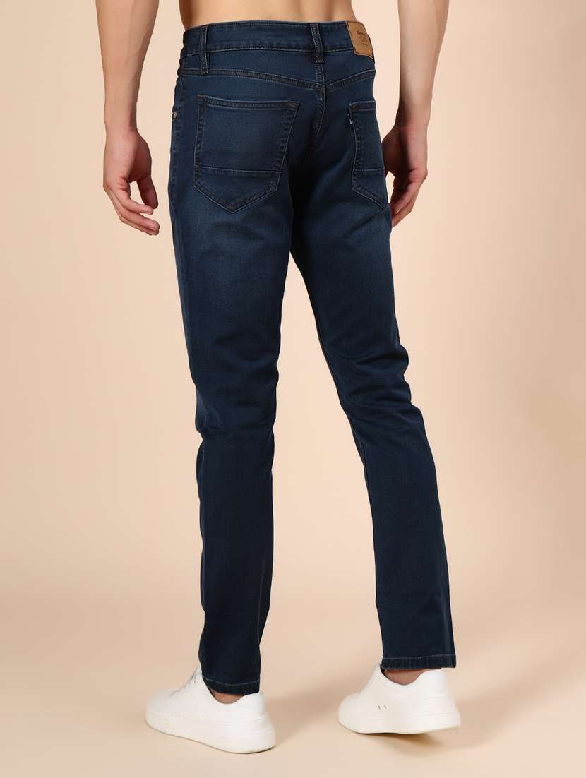 men washed mid rise full length jeans - 22004166 -  Standard Image - 2