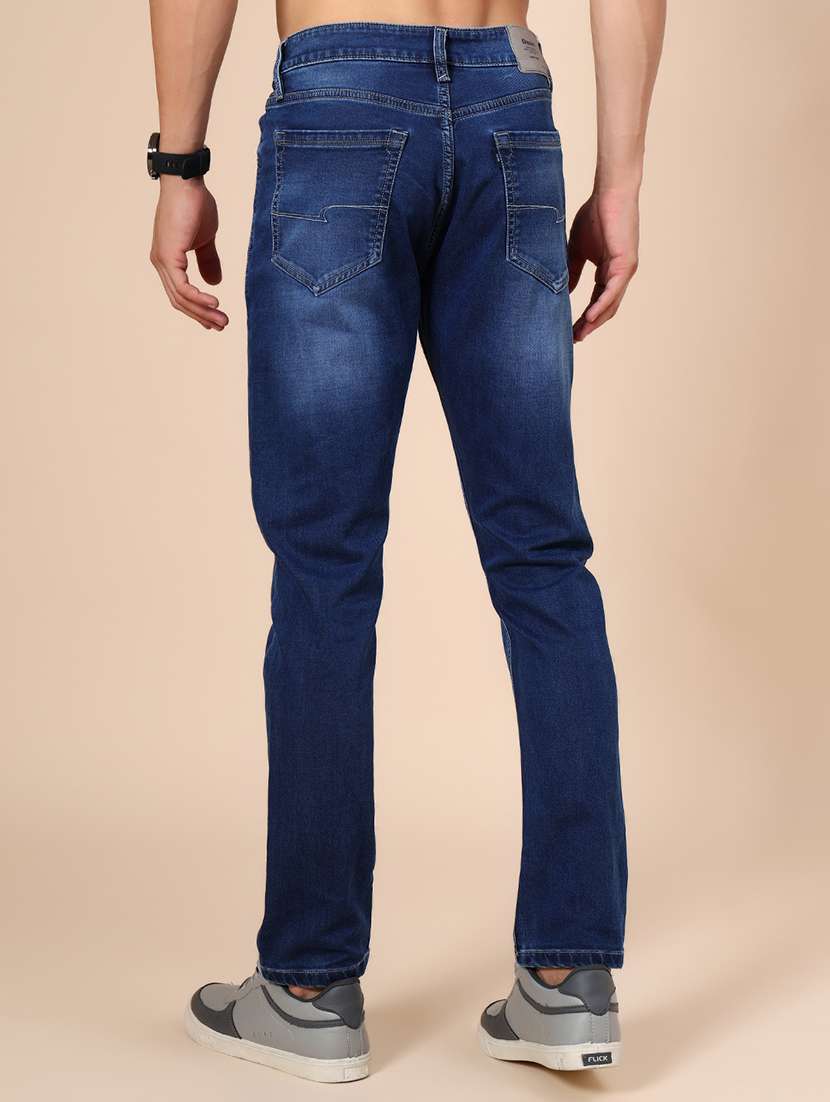 men washed mid rise full length jean - 22004226 -  Standard Image - 2