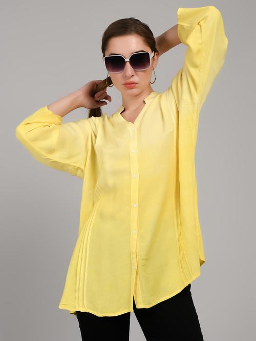 women ombre print long sleeve shirt - 22004471 -  Standard Image - 0