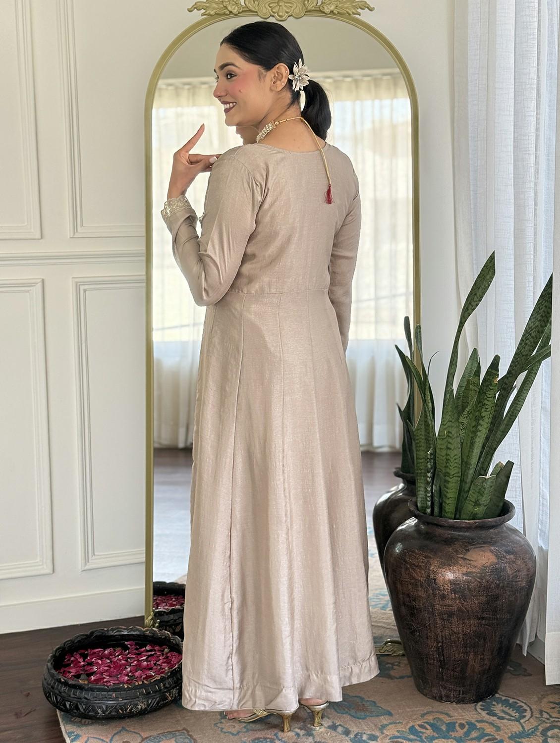 women embroidered long sleeve kurta pant with dupatta set - 22004589 - Standard Image - 2