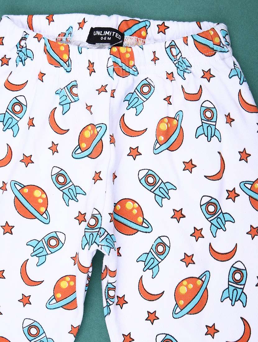 boys pack of 2 printed mid rise track pant - 22005037 -  Standard Image - 2