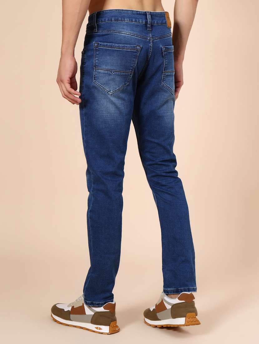 men washed mid rise full length jean - 22005148 -  Standard Image - 2
