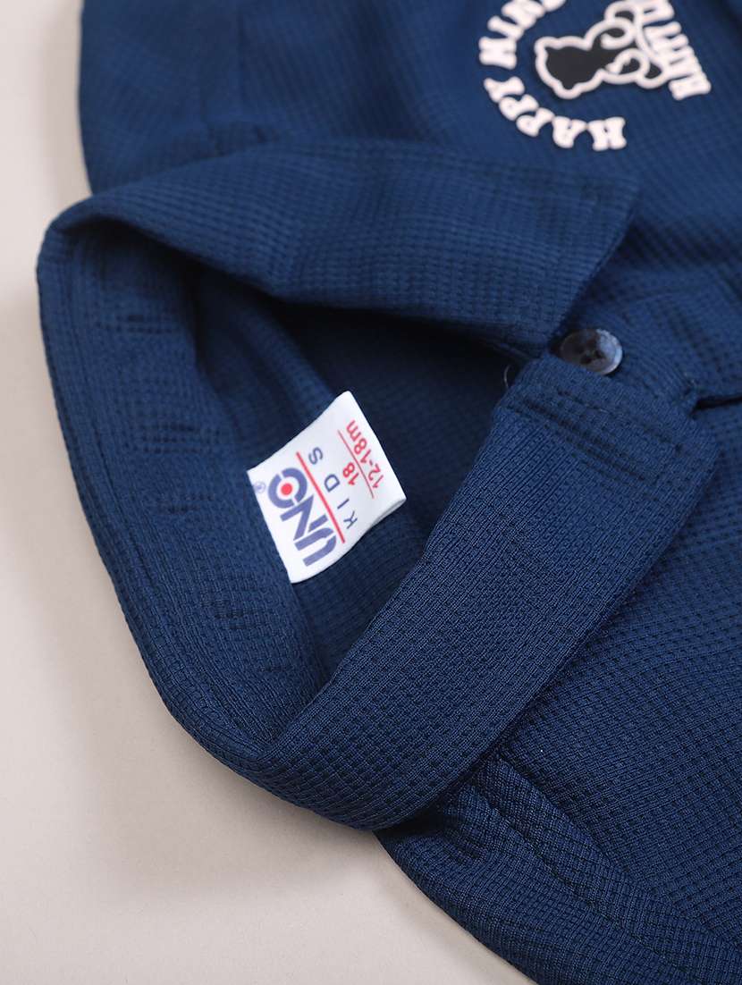 boys printed shirt & shorts casual wear set - 22005370 -  Standard Image - 2