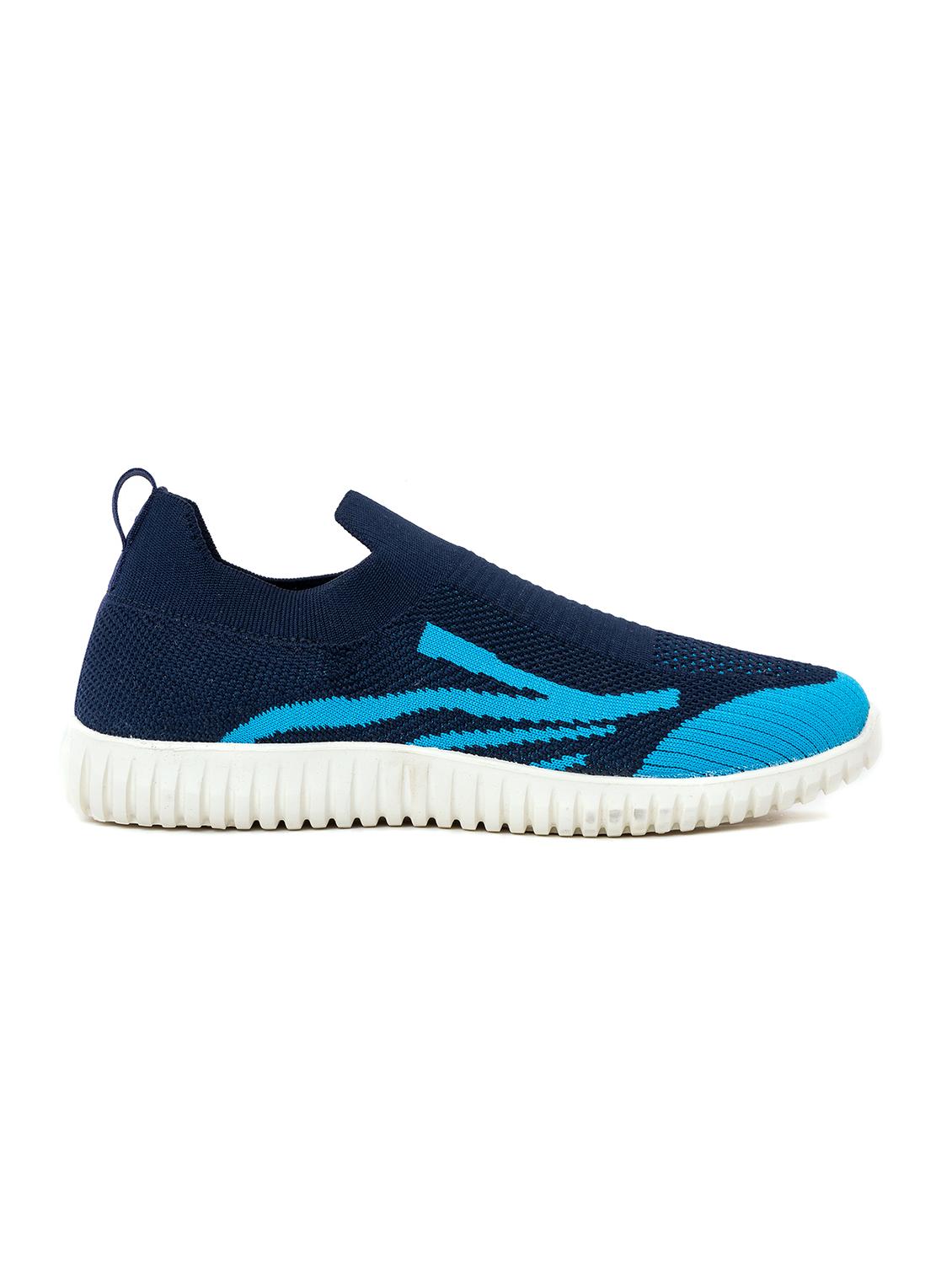 men blue slip on casual shoe - 22005914 - Standard Image - 2