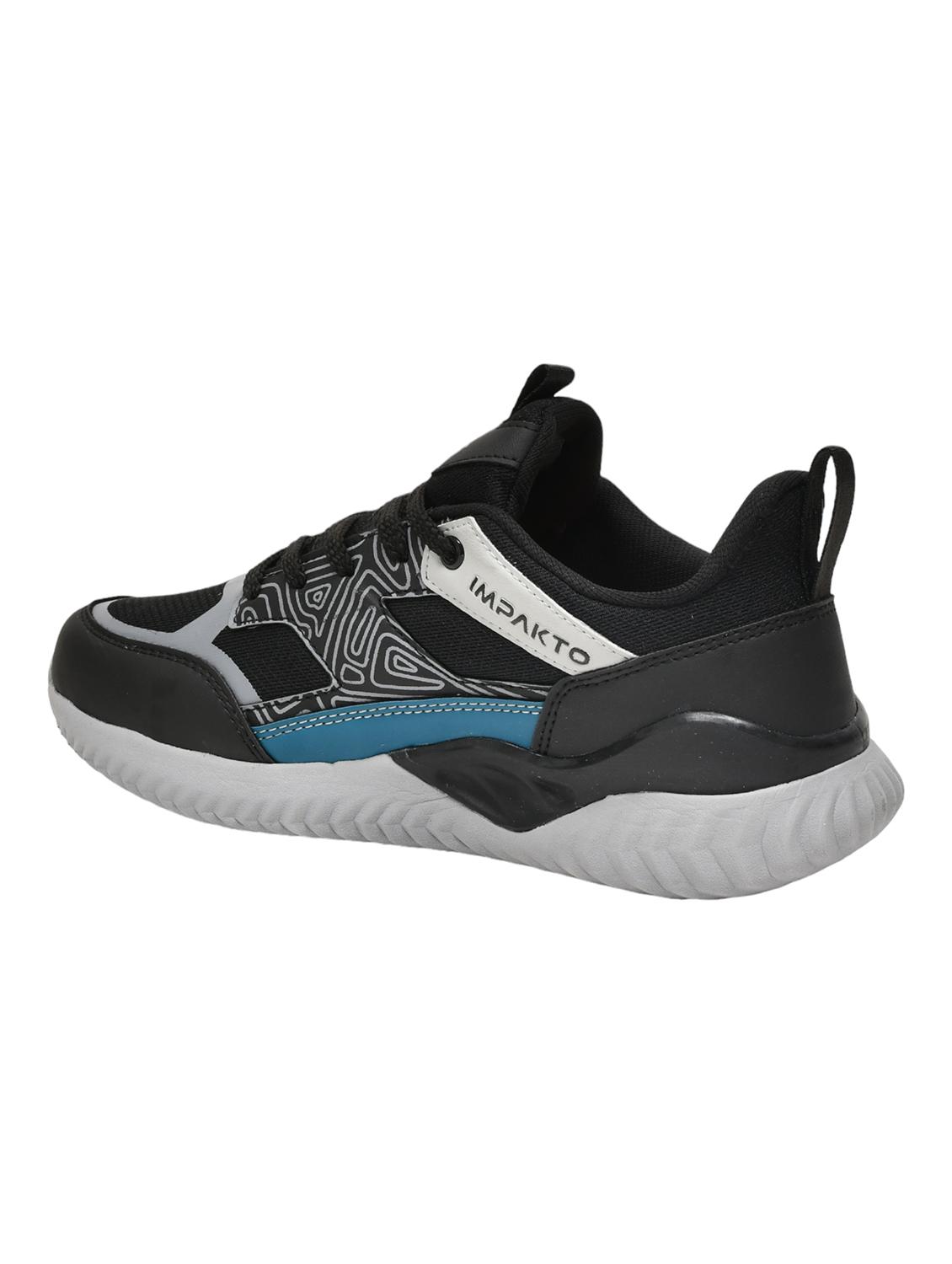 men black lace up sport shoe - 22005923 - Standard Image - 2