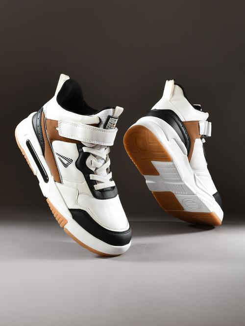 men white lace up sneaker - 22005925 - Standard Image - 0