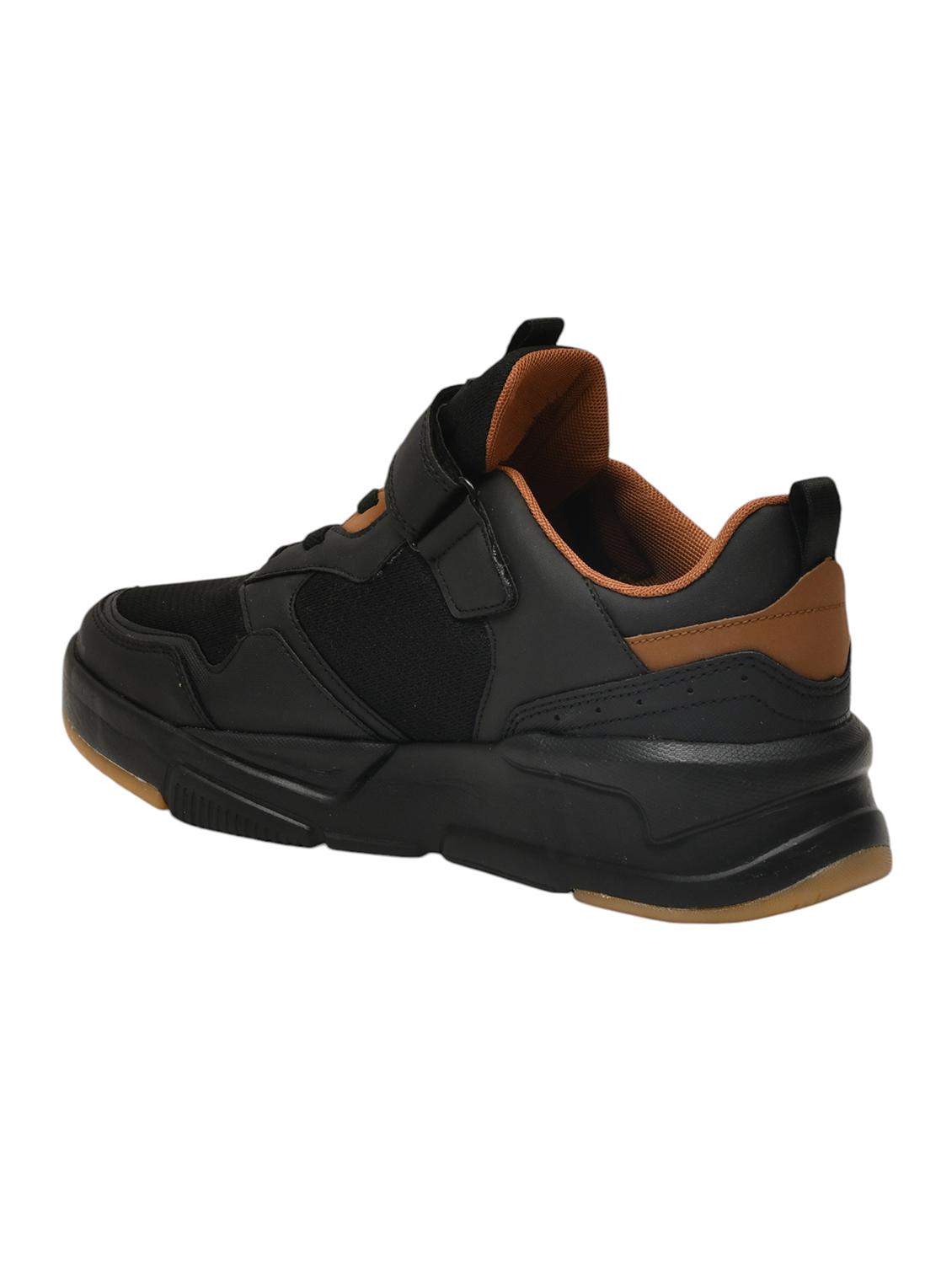 men black lace up sneaker - 22005930 - Standard Image - 2