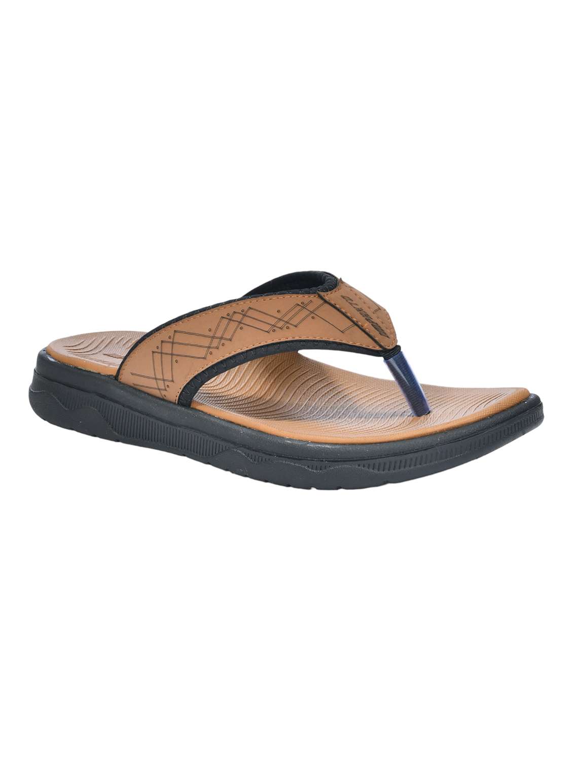 men solid toe separator flip flop - 22005956 - Standard Image - 2