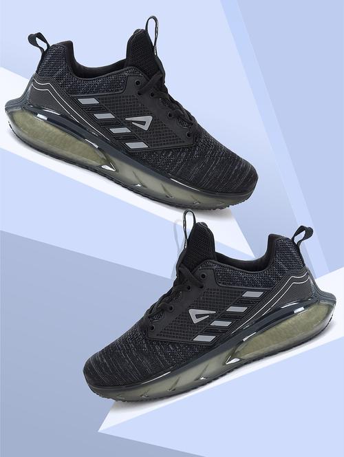 men black lace up sport shoe - 22005978 -  Standard Image - 0