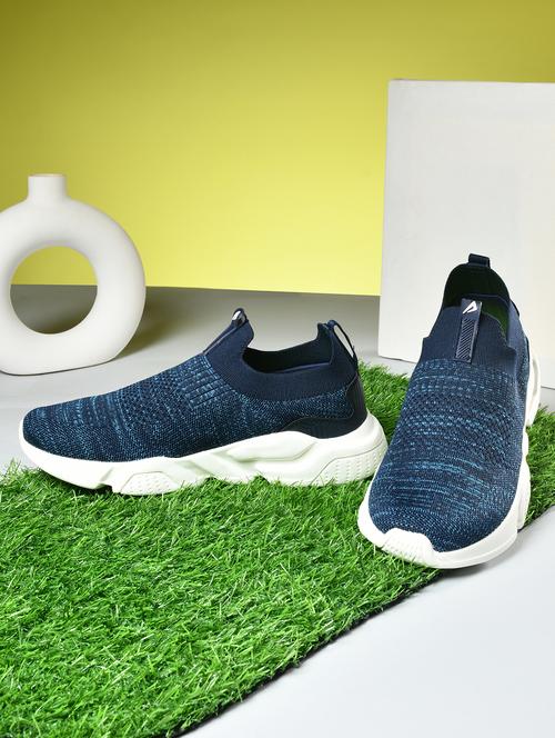 men blue slip on sport shoe - 22005999 - Standard Image - 0