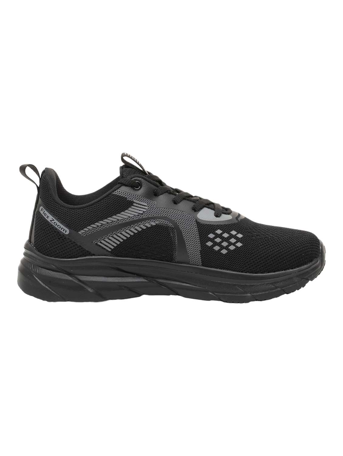 men black lace up sport shoe - 22006016 - Standard Image - 2