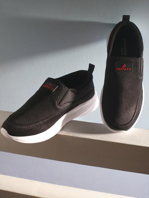 men black slip on sport shoe - 22006029 - Standard Image - 0