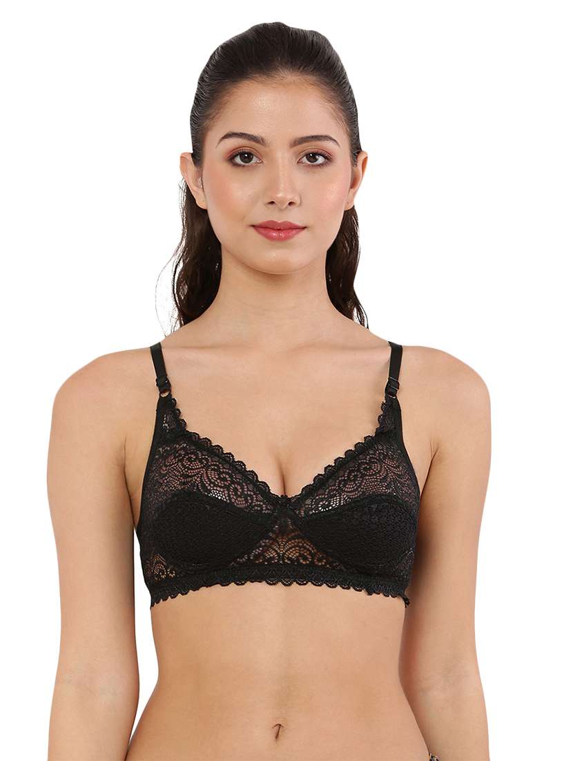 women pack of 2 non padded lace bra - 22006172 -  Standard Image - 2