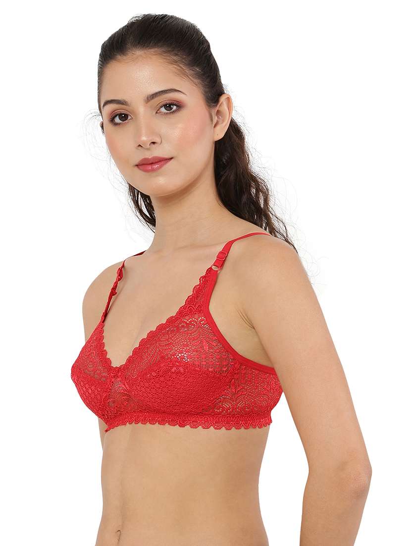 women pack of 2 non padded lace bra - 22006175 -  Standard Image - 2
