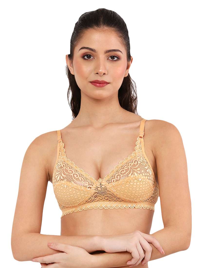women pack of 2 non padded lace bra - 22006176 -  Standard Image - 2