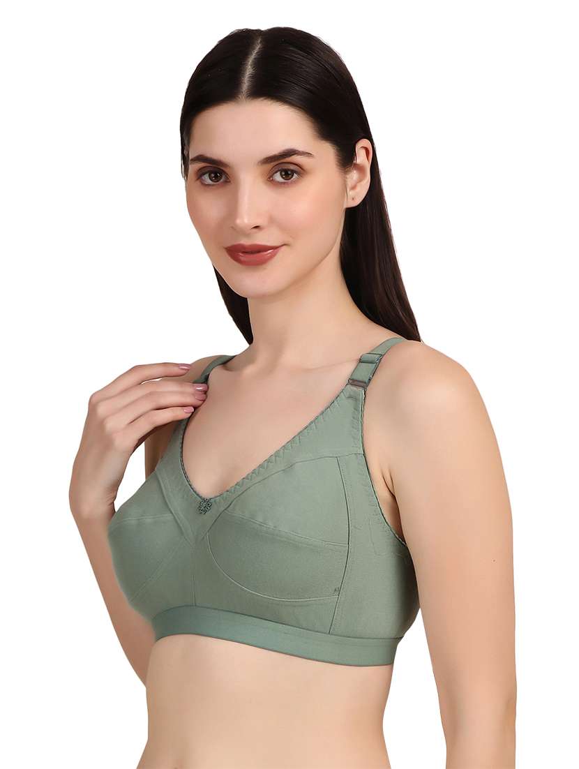 women pack of 2 solid non padded bra - 22006177 -  Standard Image - 2