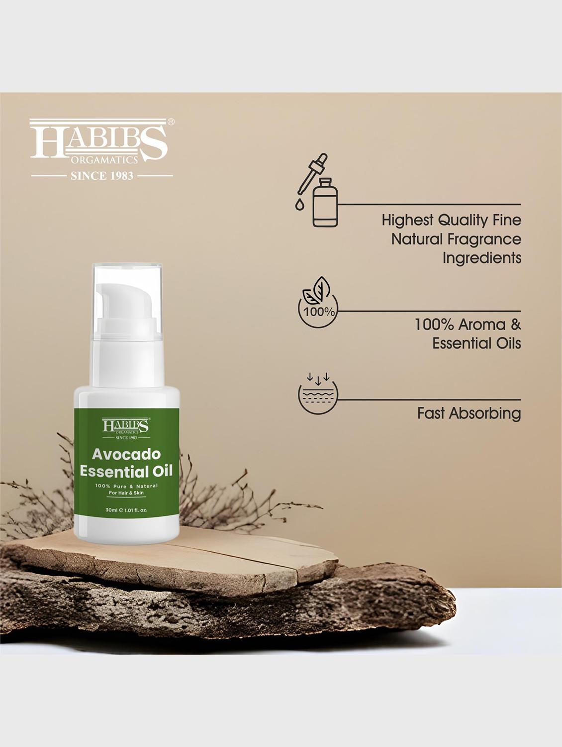 avocado carrier oil - 100% natural, cold-pressed for deep skin hydration & hair repair 30ml - 22006218 - Standard Image - 2