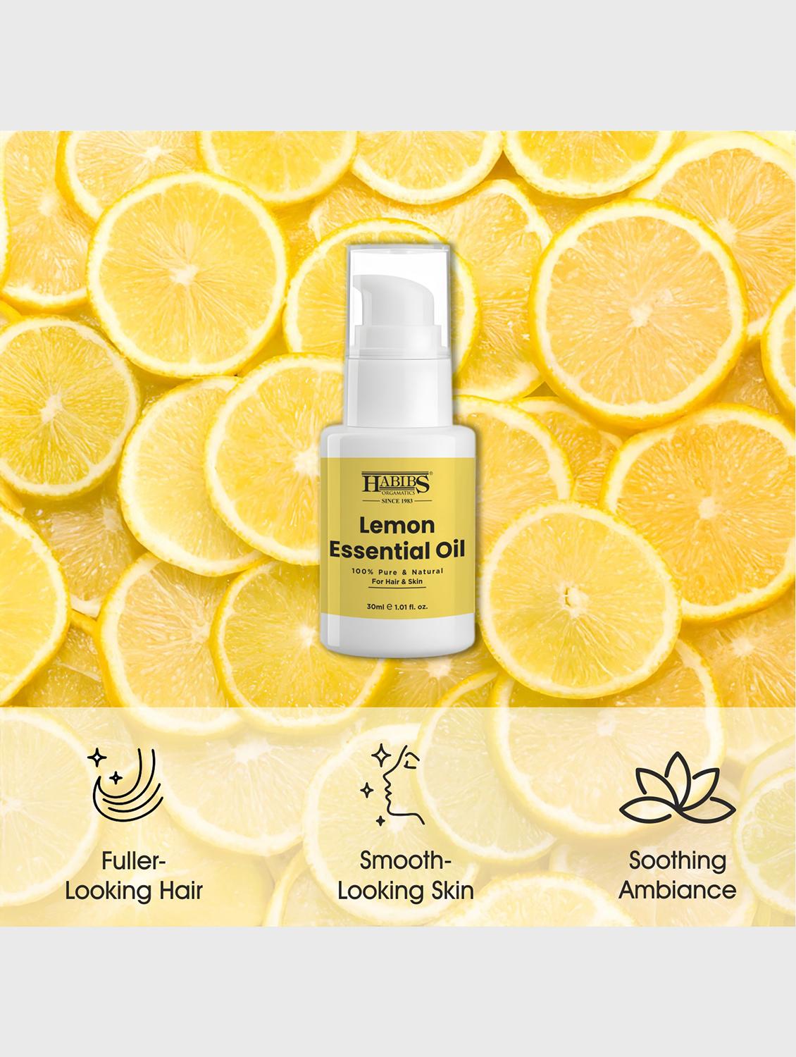 lemon essential oil - 100% undiluted, therapeutic grade for uplifting aromatherapy & cleaning 30ml - 22006222 - Standard Image - 7