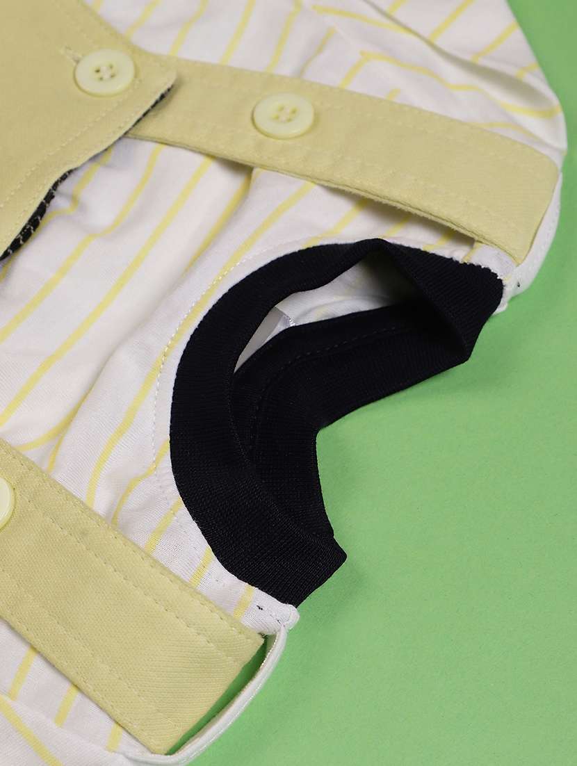 boys printed dungaree co-ord set - 22006864 -  Standard Image - 2