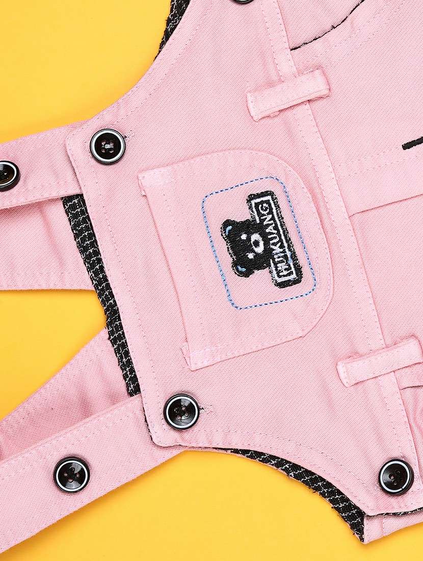 boys printed dungaree co-ord set - 22006867 -  Standard Image - 2