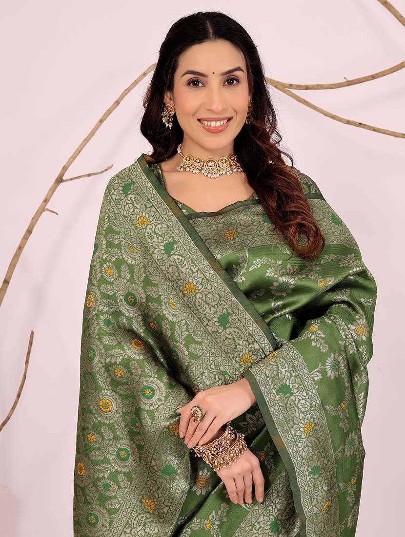 women self design banarasi saree with blouse - 22006961 - Standard Image - 2