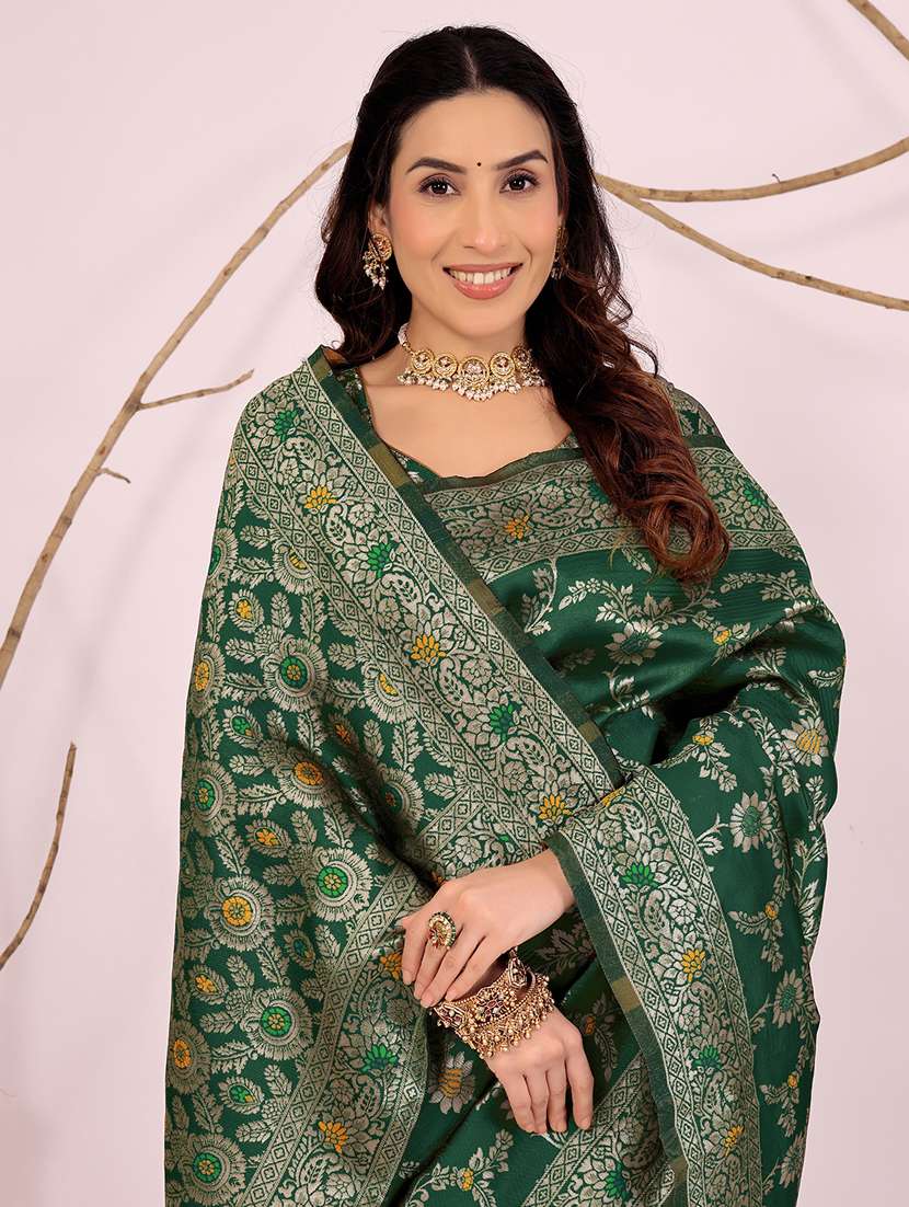 women self design banarasi saree with blouse - 22006966 - Standard Image - 2