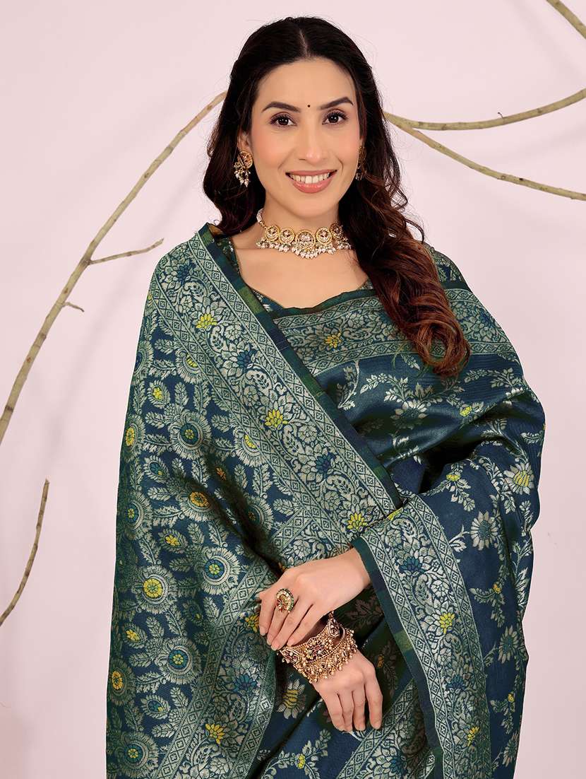 women self design banarasi saree with blouse - 22006969 - Standard Image - 2