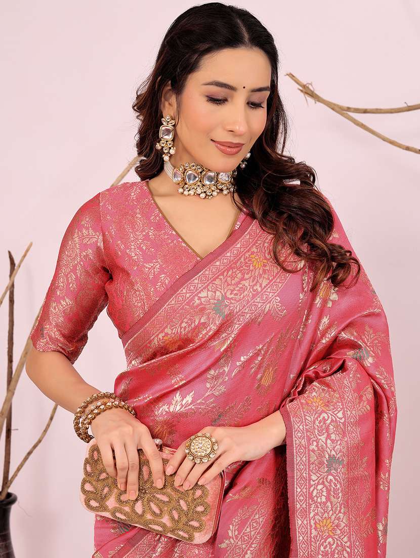 women self design banarasi saree with blouse - 22006970 - Standard Image - 2