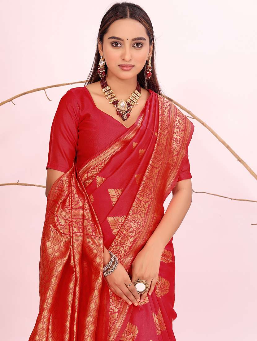 women self design banarasi saree with blouse - 22006994 -  Standard Image - 2